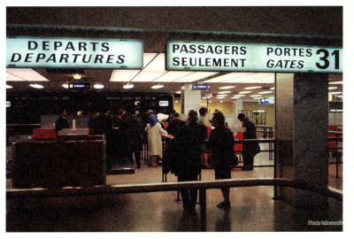 Aéroport Orly, Paris, 1961.