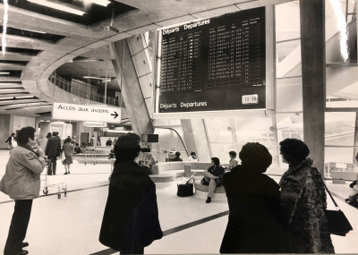 Aéroport de Roissy / Paris-Charles-de-Gaulle, Paris, 1974.