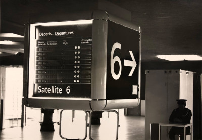 Aéroport de Roissy / Paris-Charles-de-Gaulle, Paris, 1974.